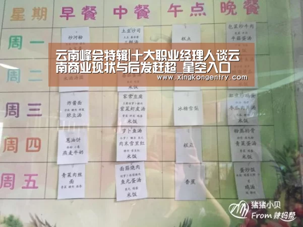 云南峰会特辑|十大职业经理人谈云南商业现状与后发赶超_星空入口(图1) 星空APP